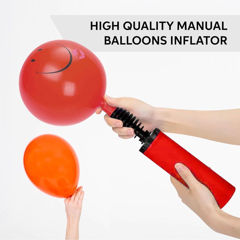 RMTech Balloon Pump, Inflator for Balloons, Toy Blower, Foil and Confetti Professional Pumper, Dual Action Hand Air Pump for Balloons. - Image 5